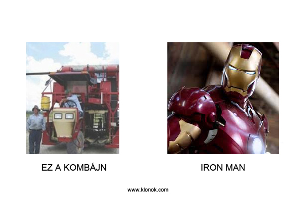 Kombájn - Iron Man
 
Kombájn - Iron Man