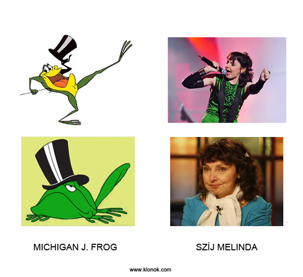 Frog-Szíj Melinda
 
Michigan J. Frog - Szíj Melinda