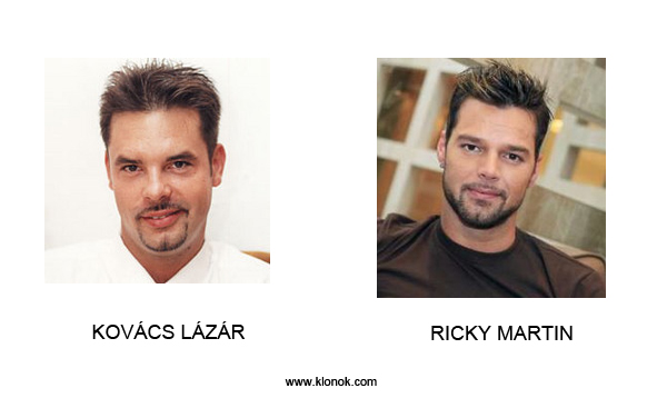 Kovács Lázár - Ricky Martin
 
