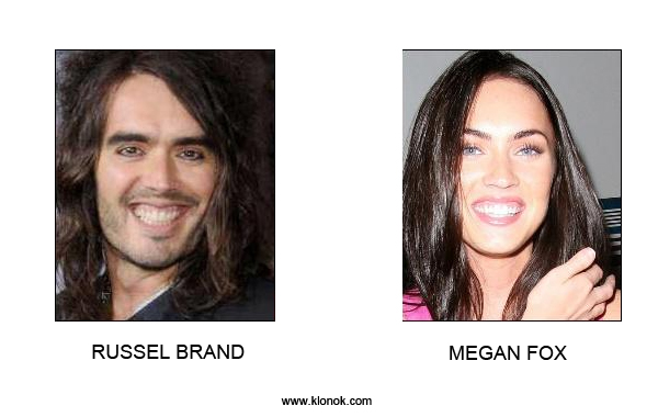 Russel Brand - Megan Fox
 
Russel Brand - Megan Fox