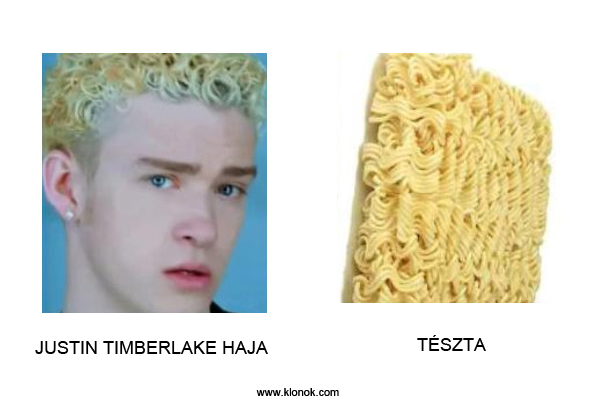 Justin haja - Tészta
 
