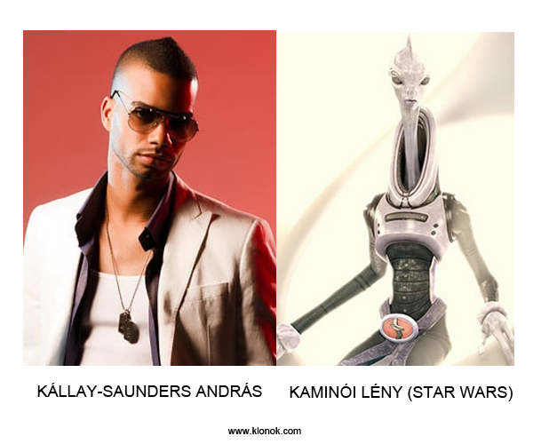 Kállay-Saunders András - Kaminoi lény
 
