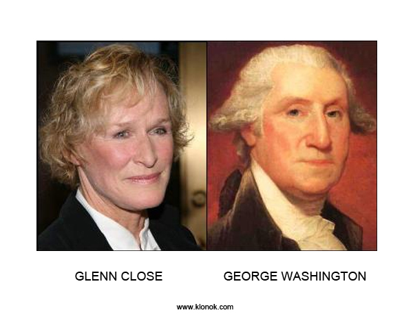 Glenn Close - George Washington
 
