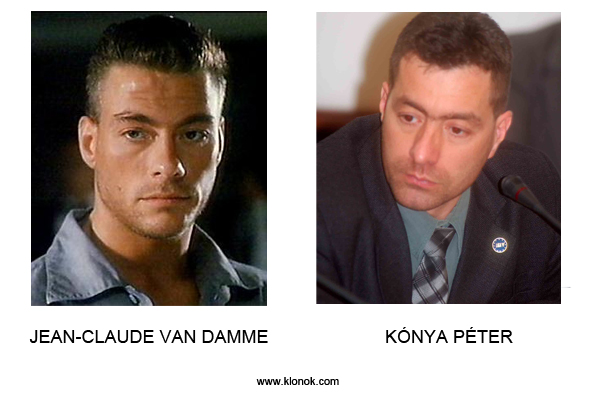 Jean-Claude Van Damme - Kónya Péter
 
