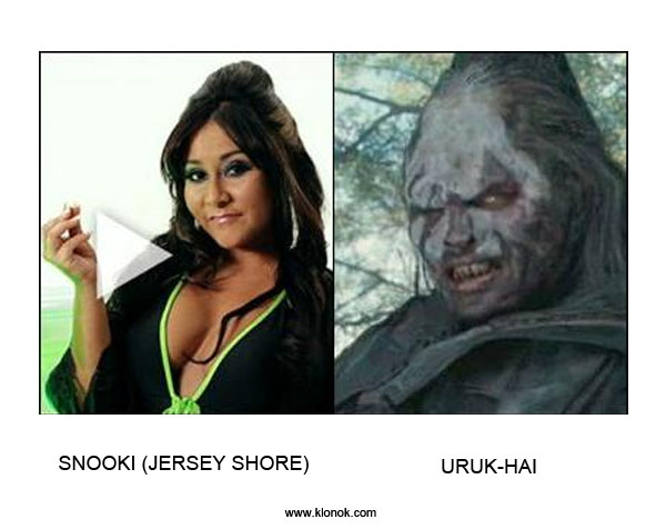 Snooki - Uruk-hai
 
