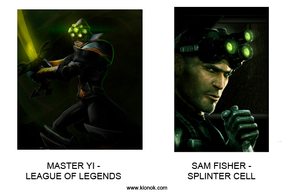 Master Yi - Sam Fisher
 
