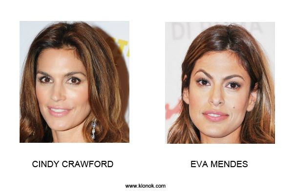 Cindy Crawford - Eva Mendes
 

